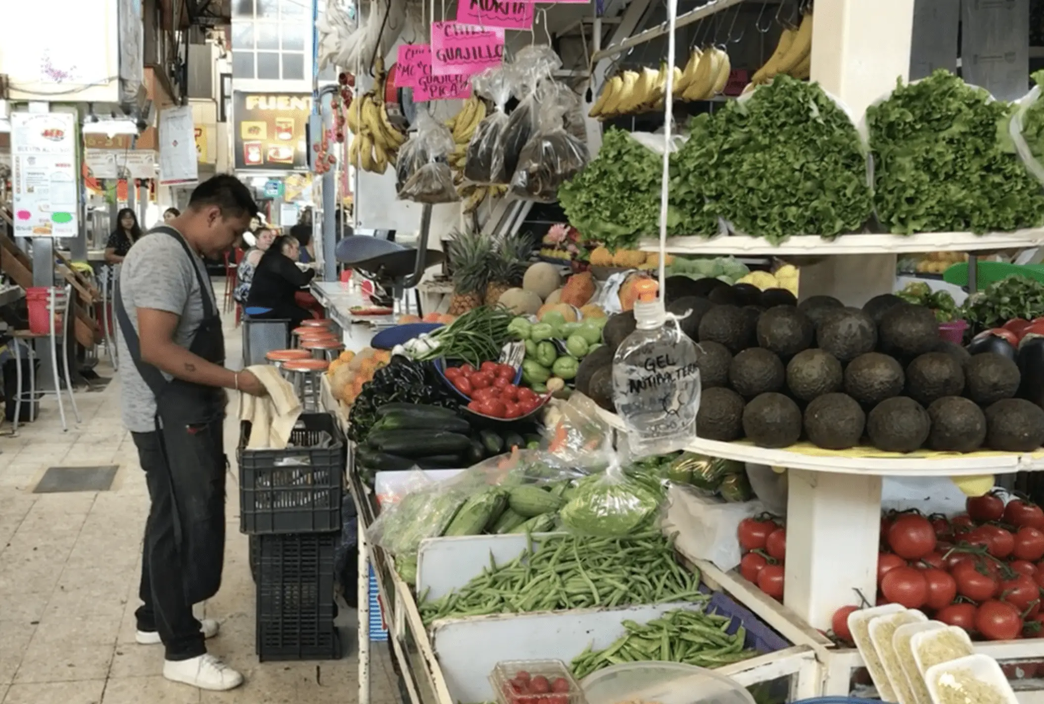 Imagen de un mercado. La inflación se acelera