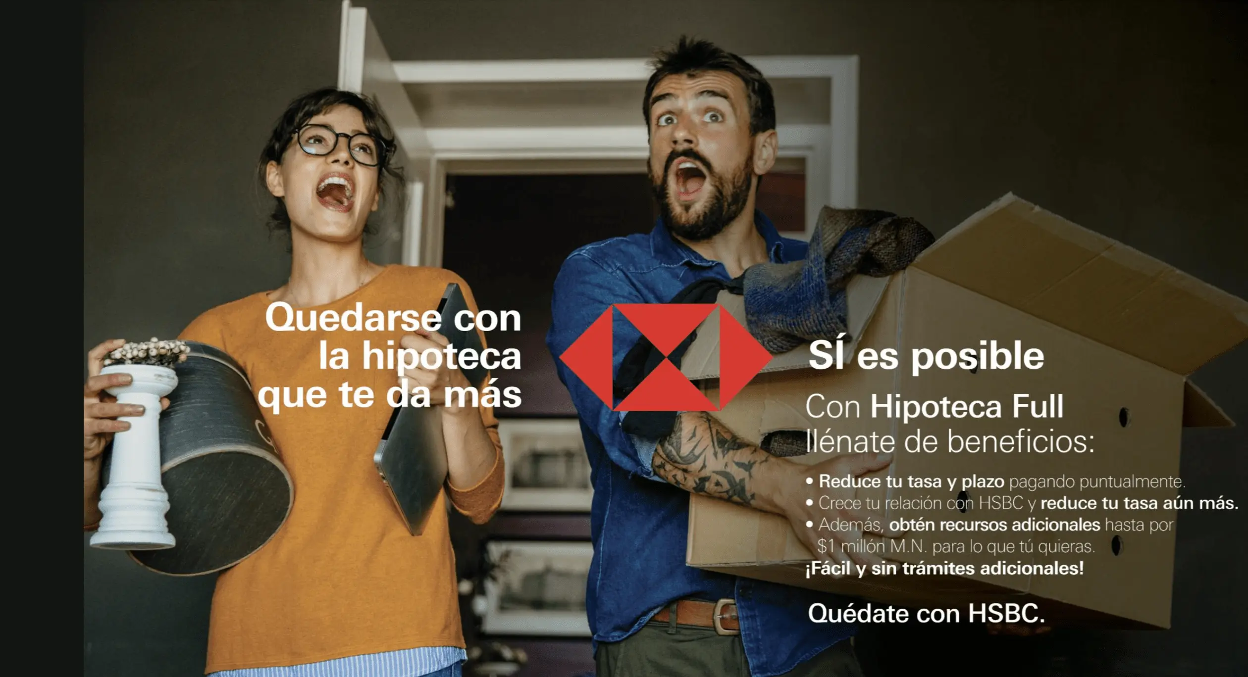HSBC lanza Hipoteca Full, el crédito que permitirá que disminuyan el pago de intereses.