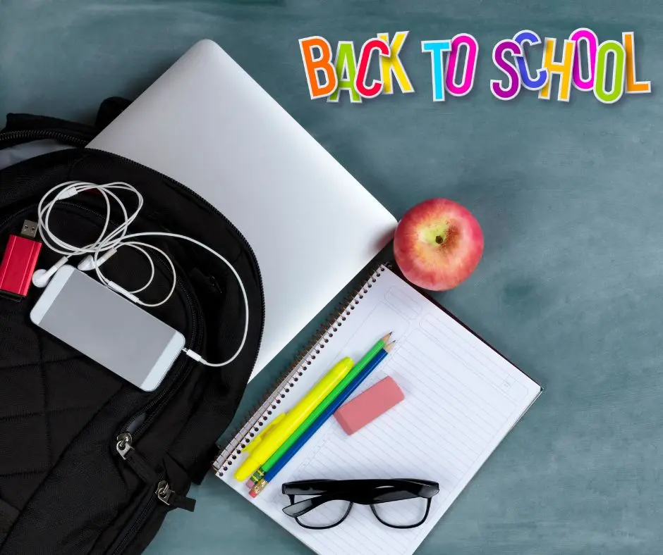 El regreso a clases está por comenzar.
