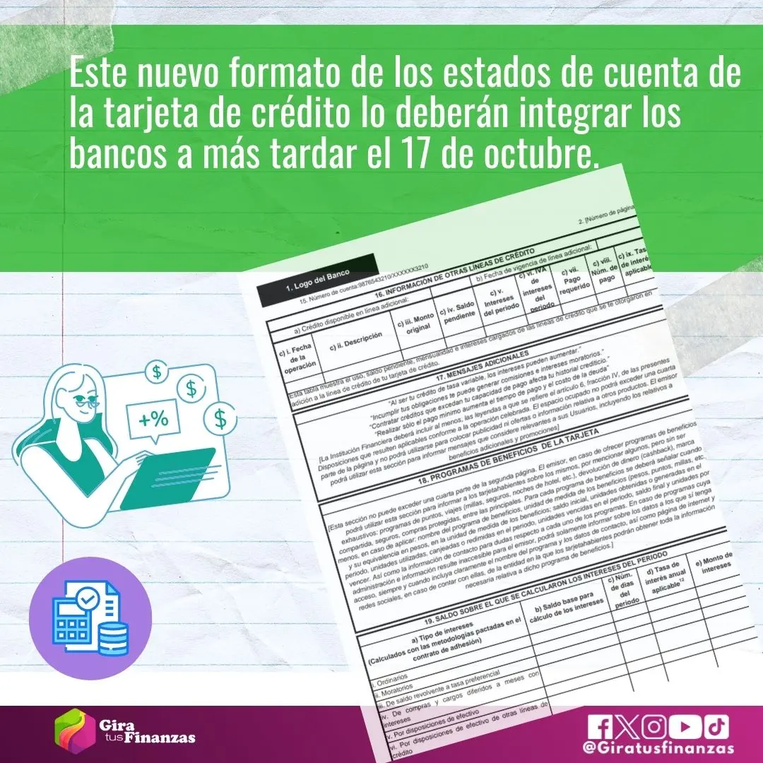 Banco Azteca se adelante y comienza distribuir el nuevo estado de cuenta universal