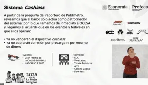 Cashless continuarán funcionando