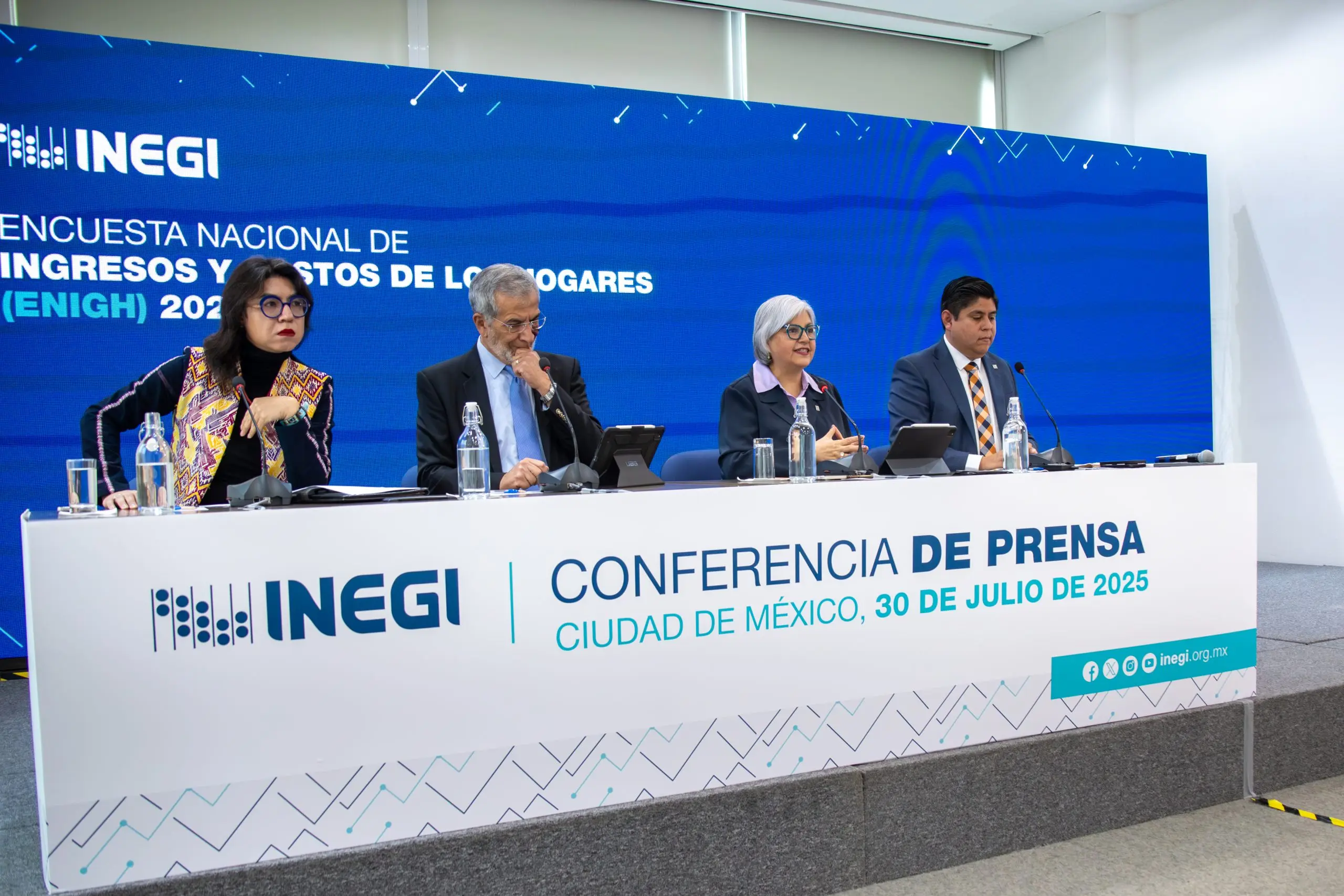 Ingesos y gastos en los hogares, ENIGH2024