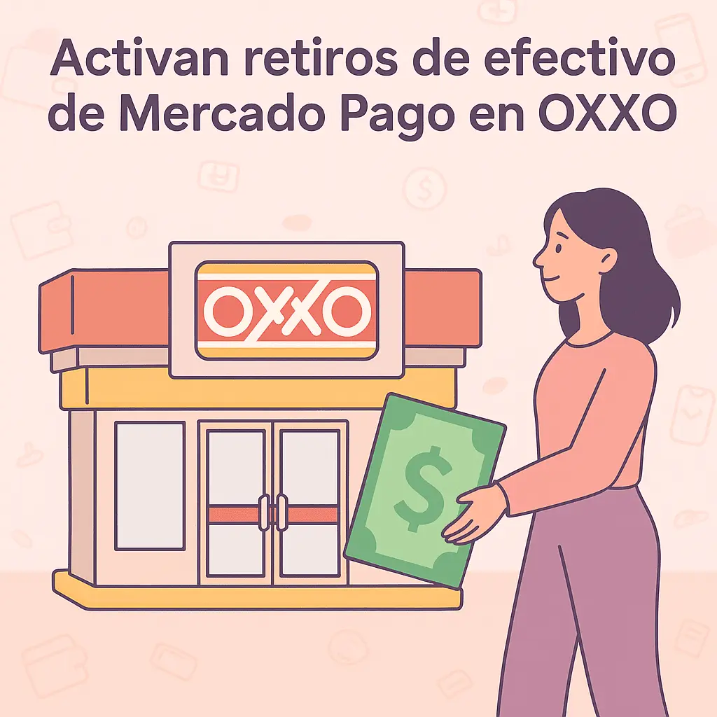 Retirar efectivo de Mercado Pago