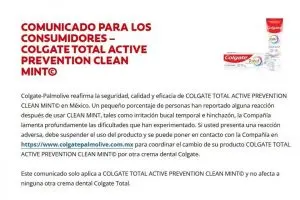Colgate clean mint