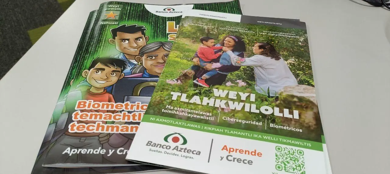 Folletos de Educación financiera a lenguas indígenas