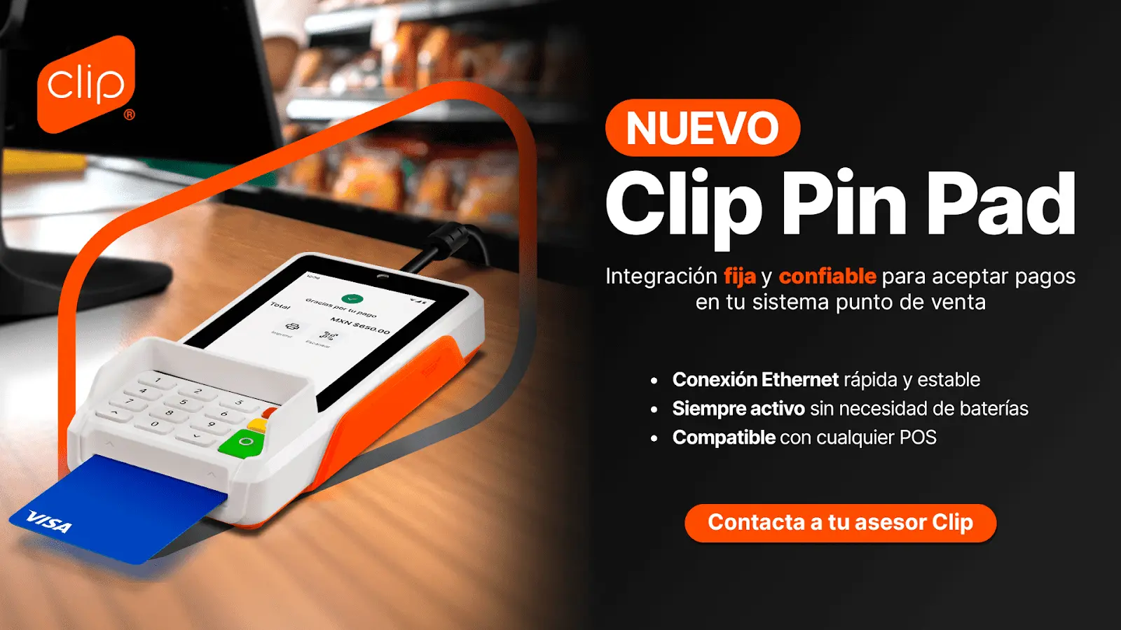 Clip Pin Pad