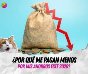 Por qué pagan menos por mis ahorros