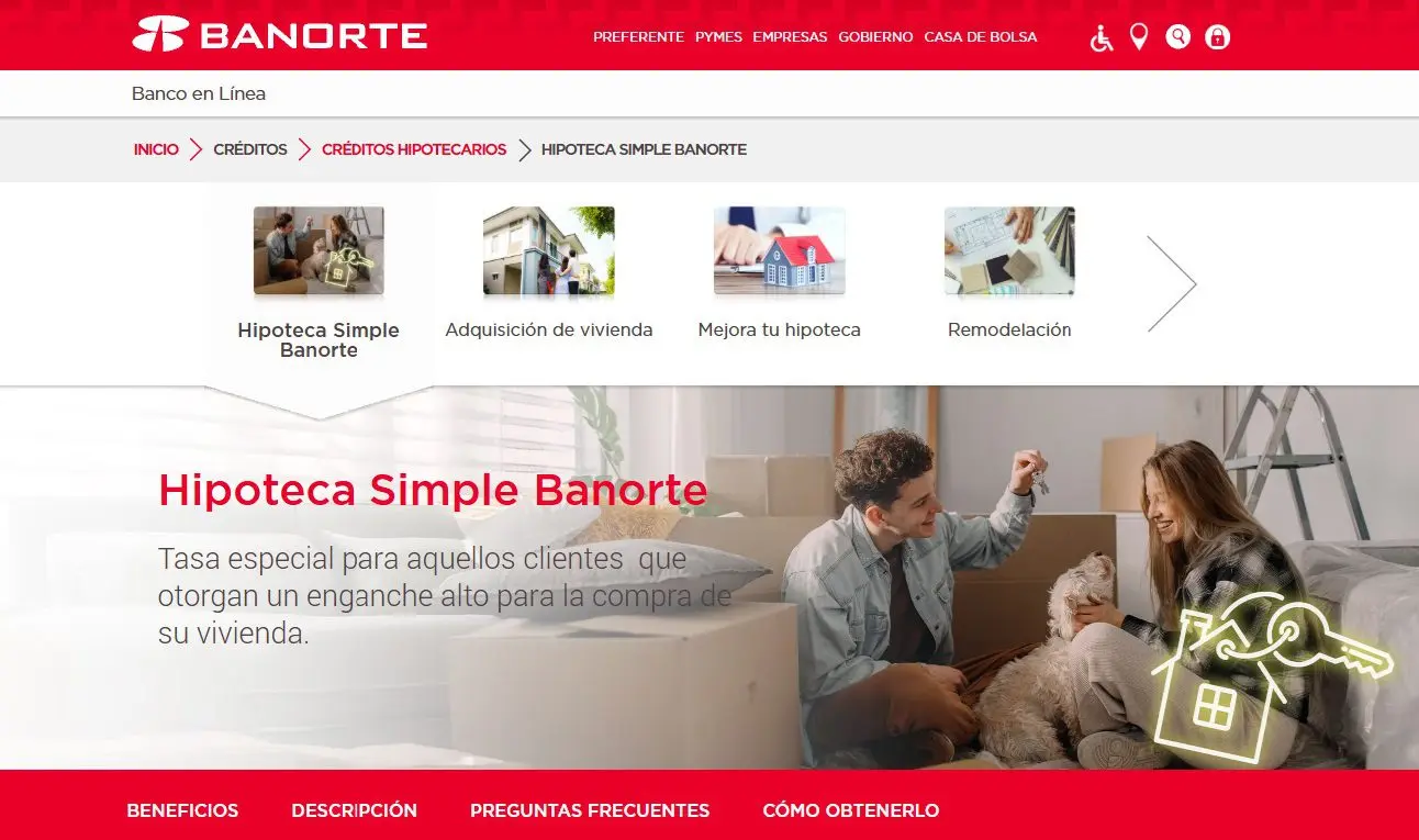 hipoteca simple banorte