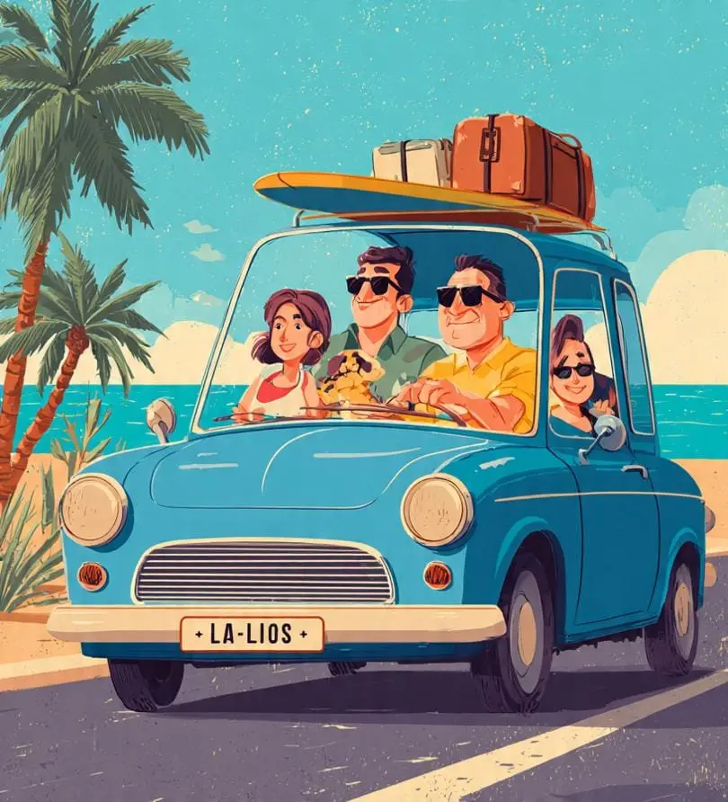 carretera en semana santa