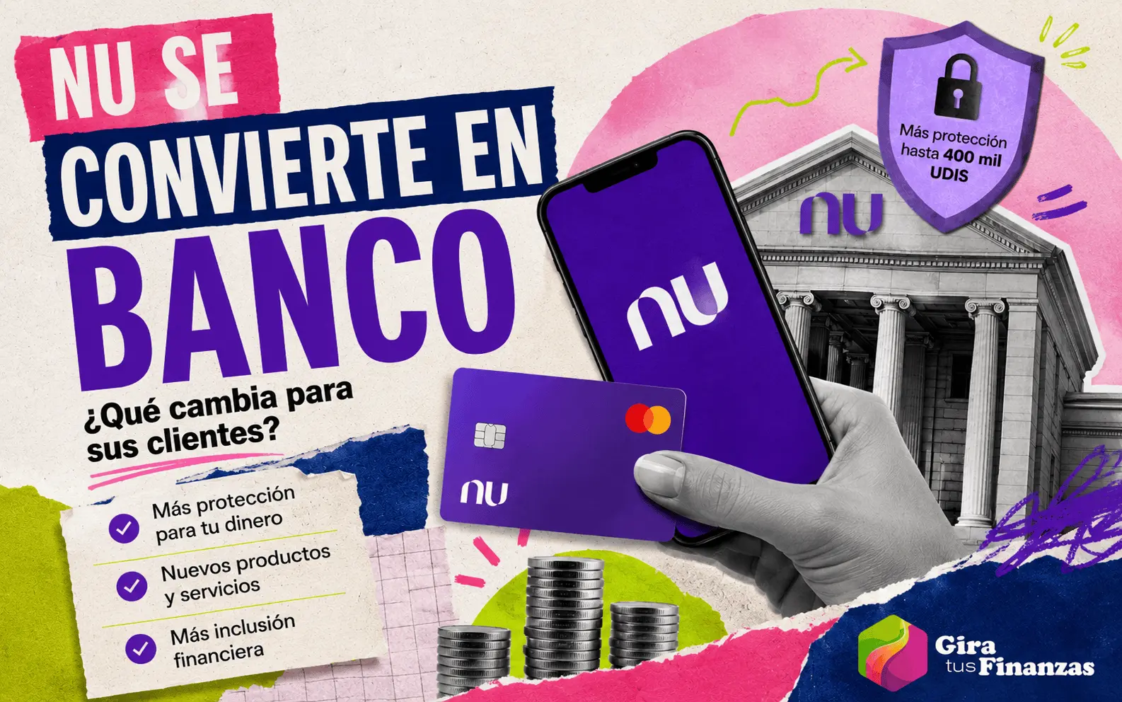 NU se convierte en banco