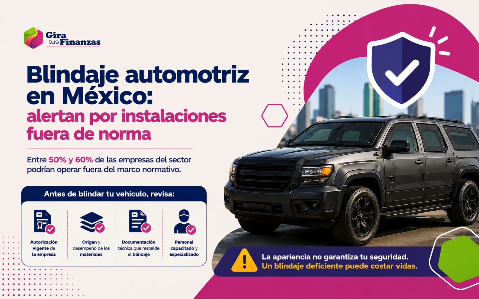 blindaje automotriz en México