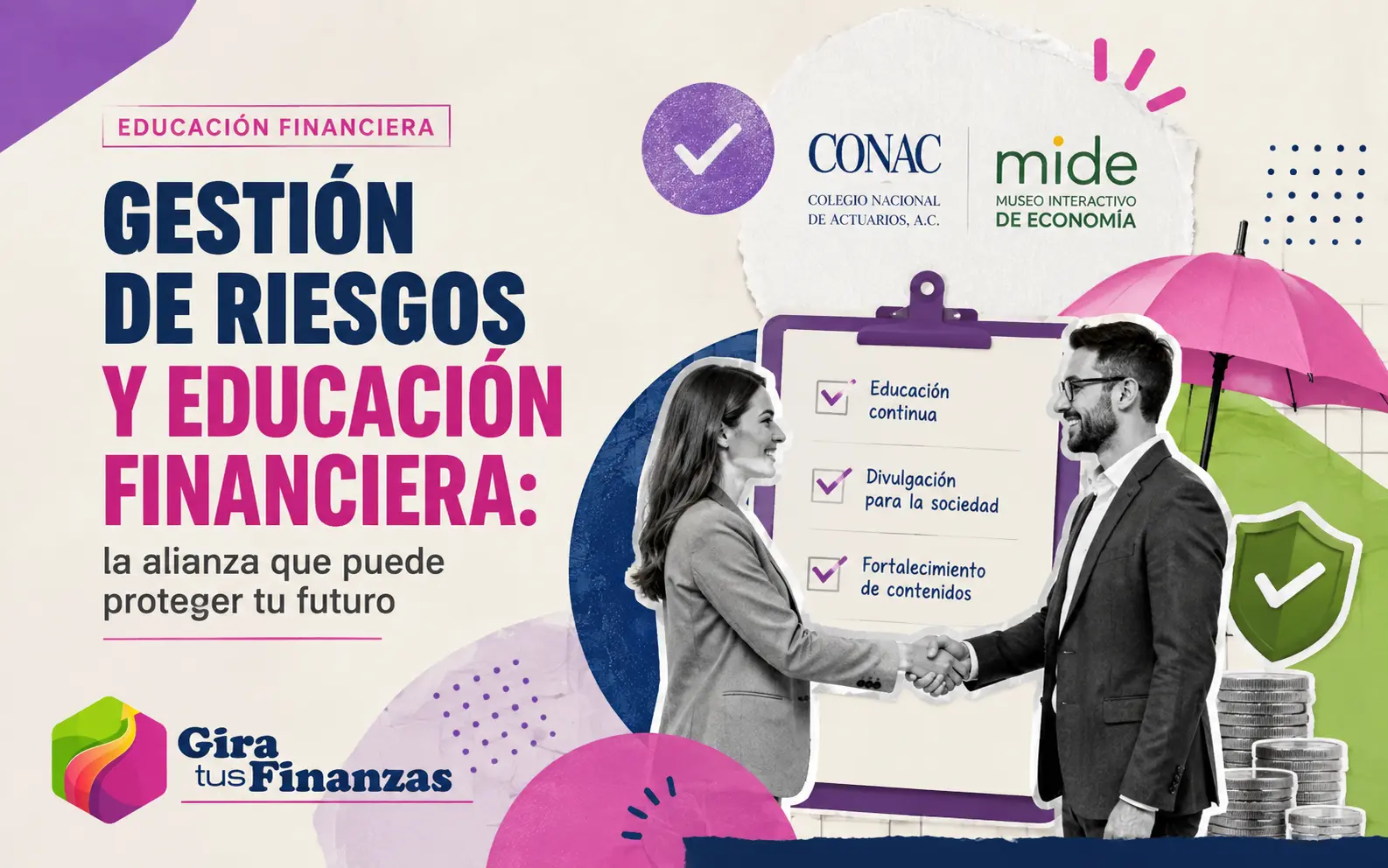 gestión de riesgos y educación financiera