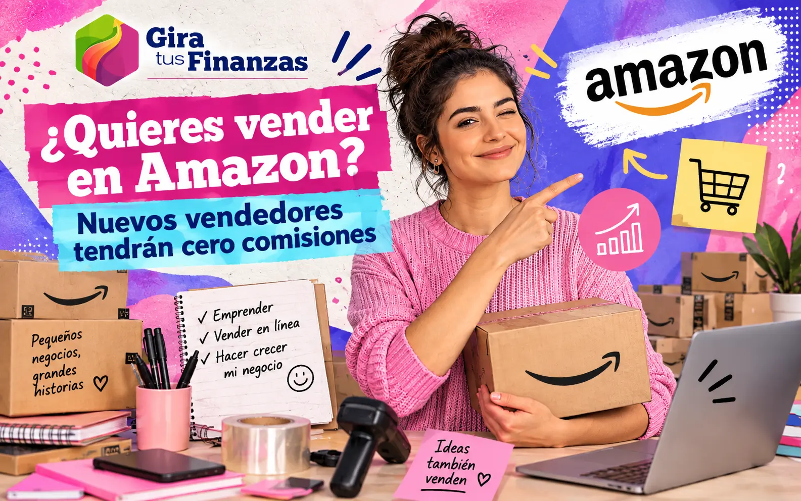 Amazon cero comisiones para nuevos vendedores