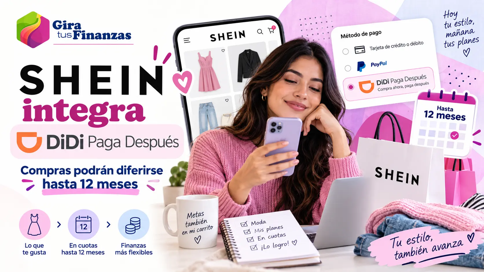 DiDi Paga Después en SHEIN