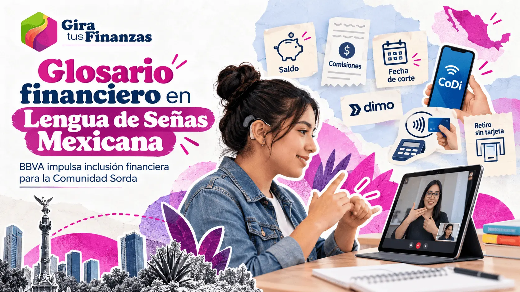 Glosario Financiero en Lengua de Señas Mexicana
