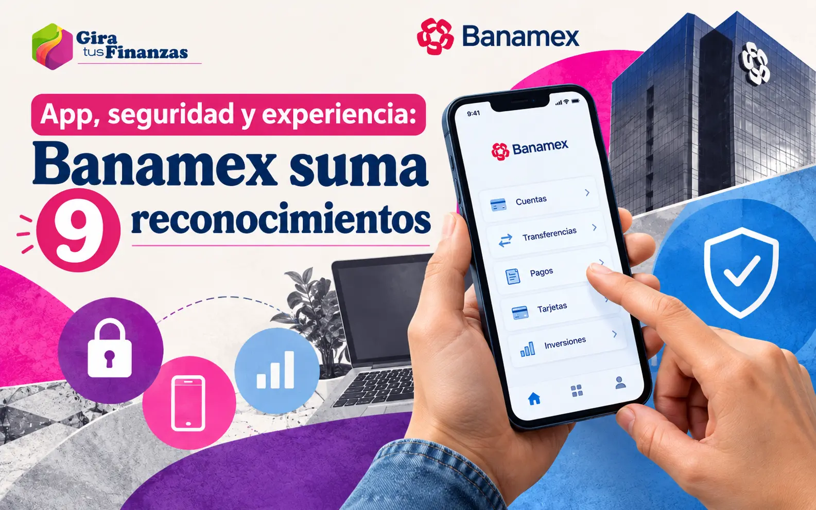 reconocimientos digitales de Banamex
