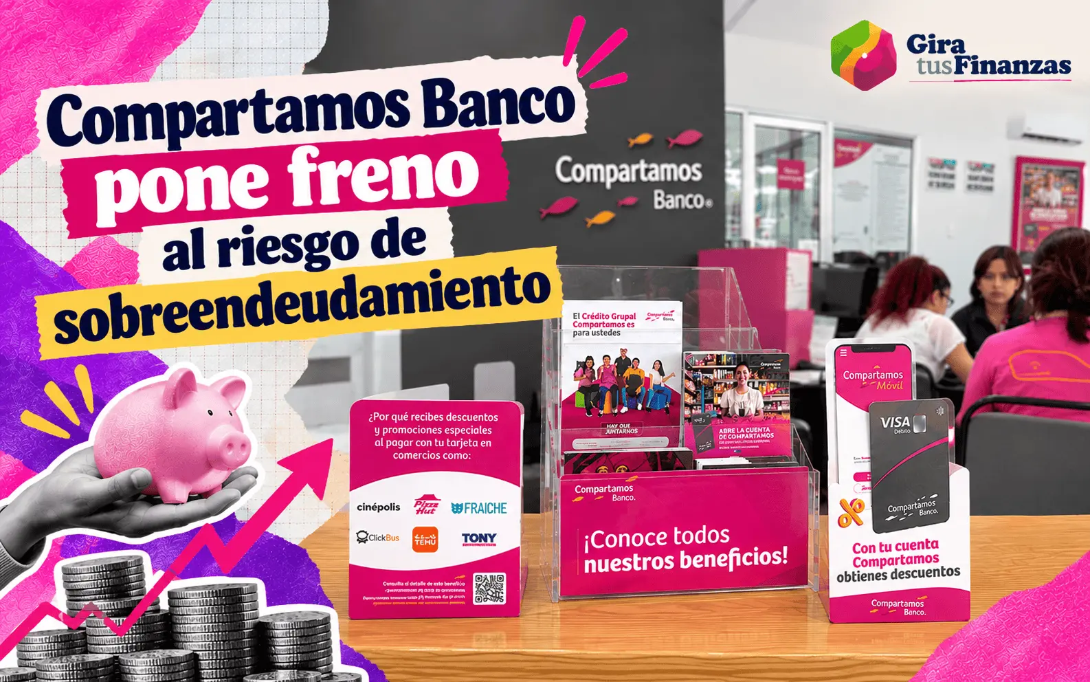 Compartamos Banco frena el sobreendeudamiento