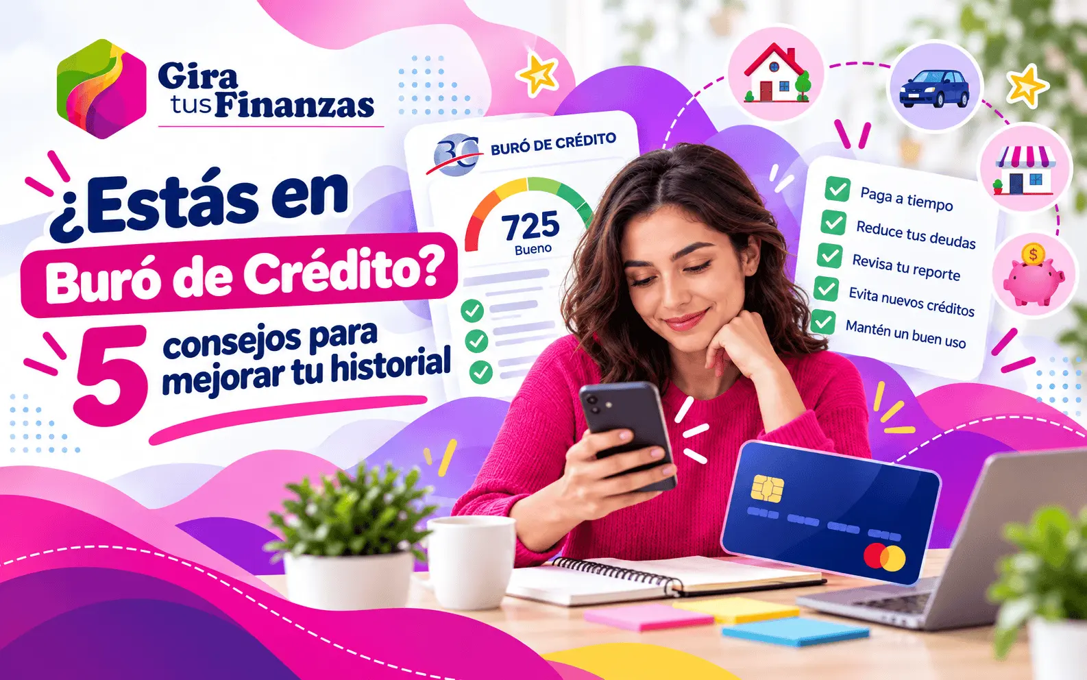 cómo construir un buen historial crediticio