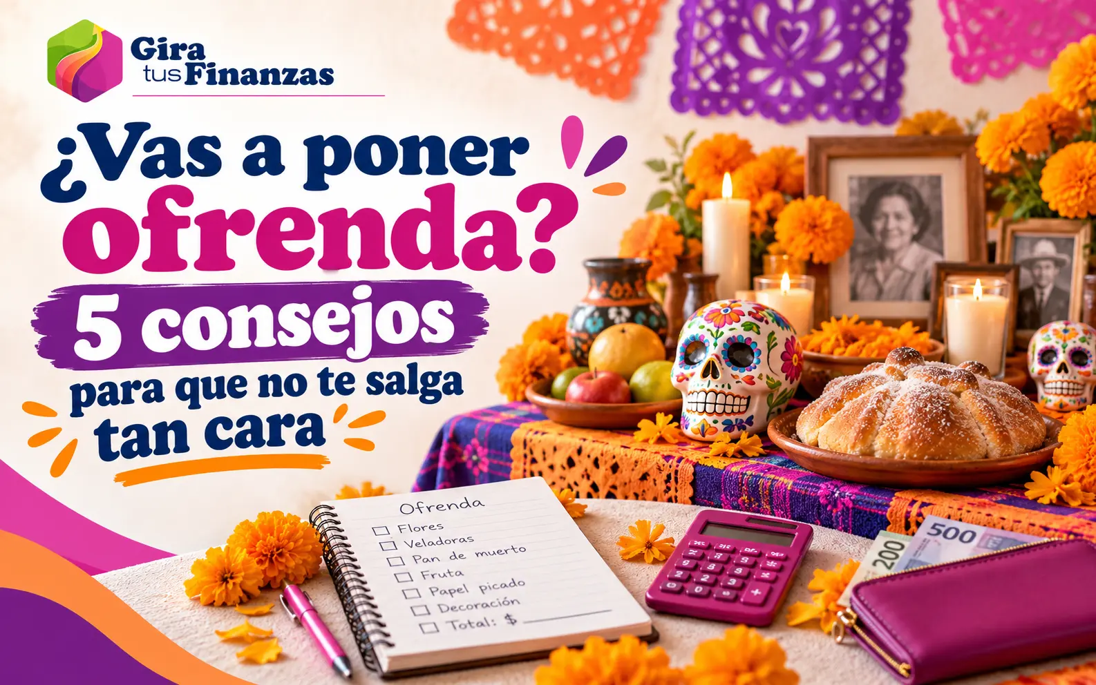 cuánto cuesta poner una ofrenda de Día de Muertos