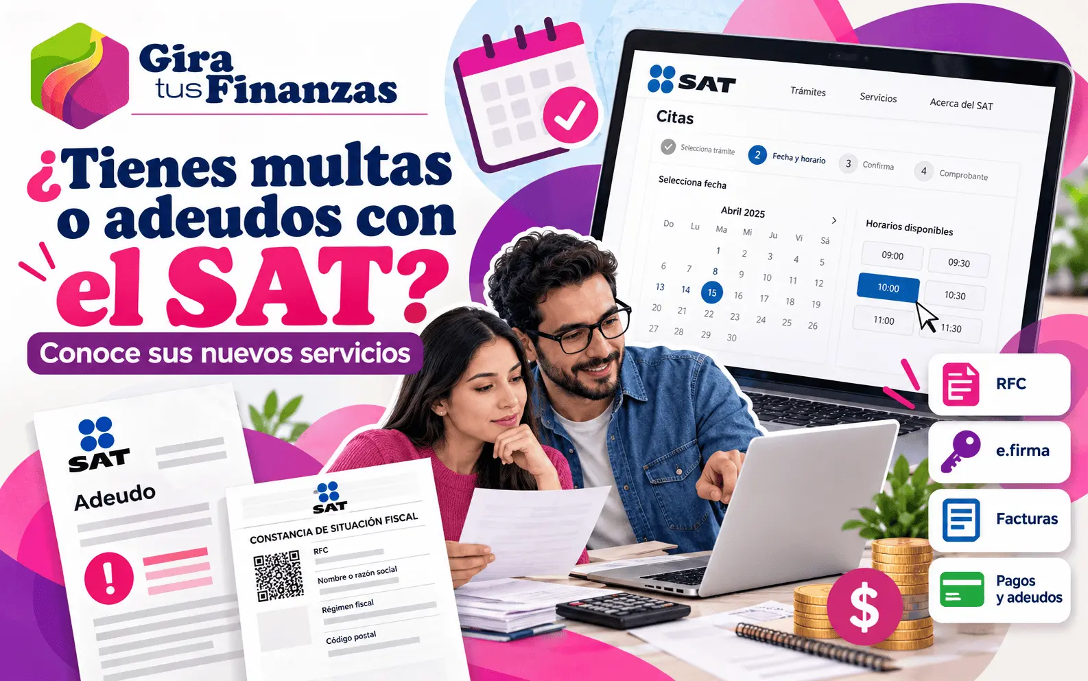 nuevos servicios del SAT