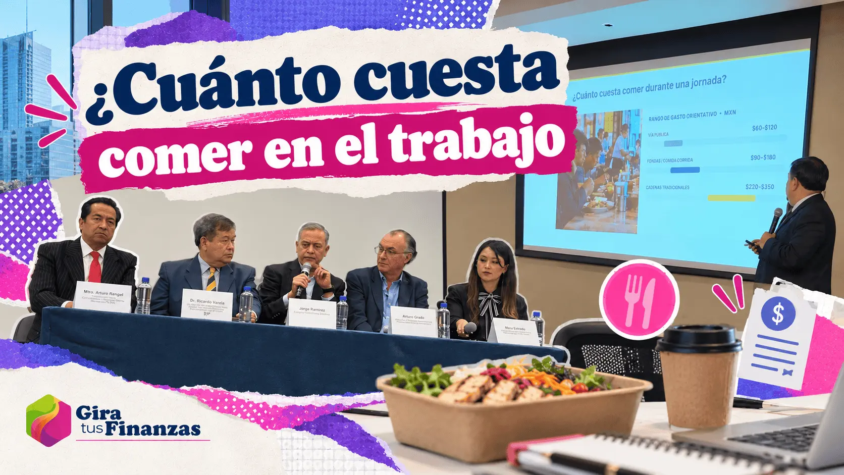 ¿Cuánto cuesta comer en el trabajo_
