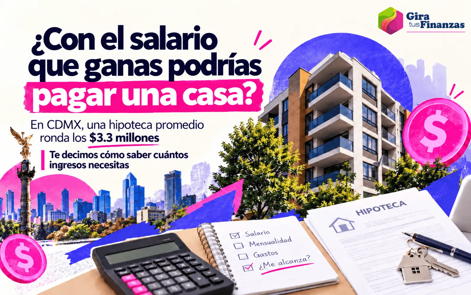 ¿Podrías pagar una casa en CDMX