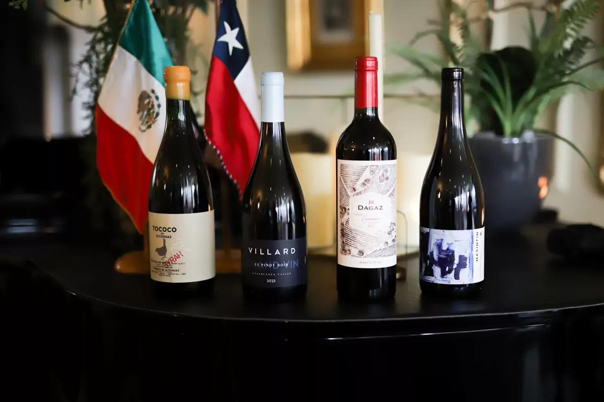 Vinos chilenos crecen en el país. Las exportaciones reportan aumentos.