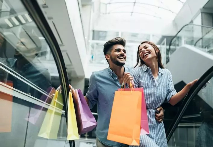 Compras igual a sonrisas