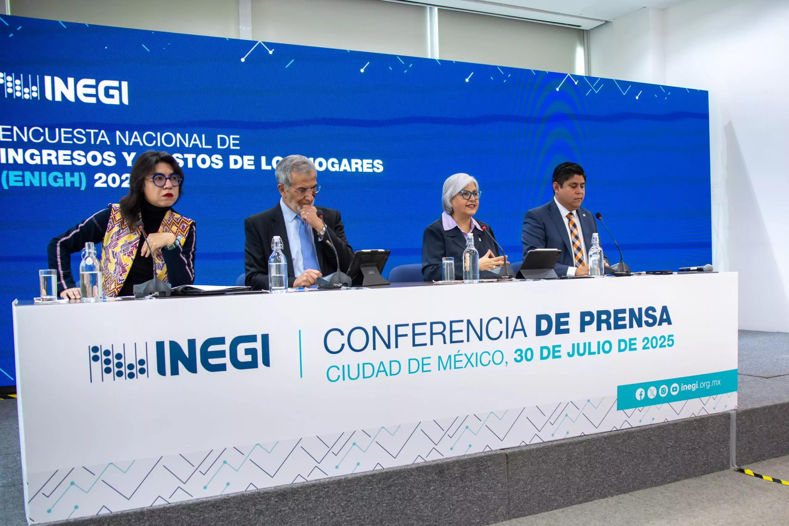 Ingesos y gastos en los hogares, ENIGH2024