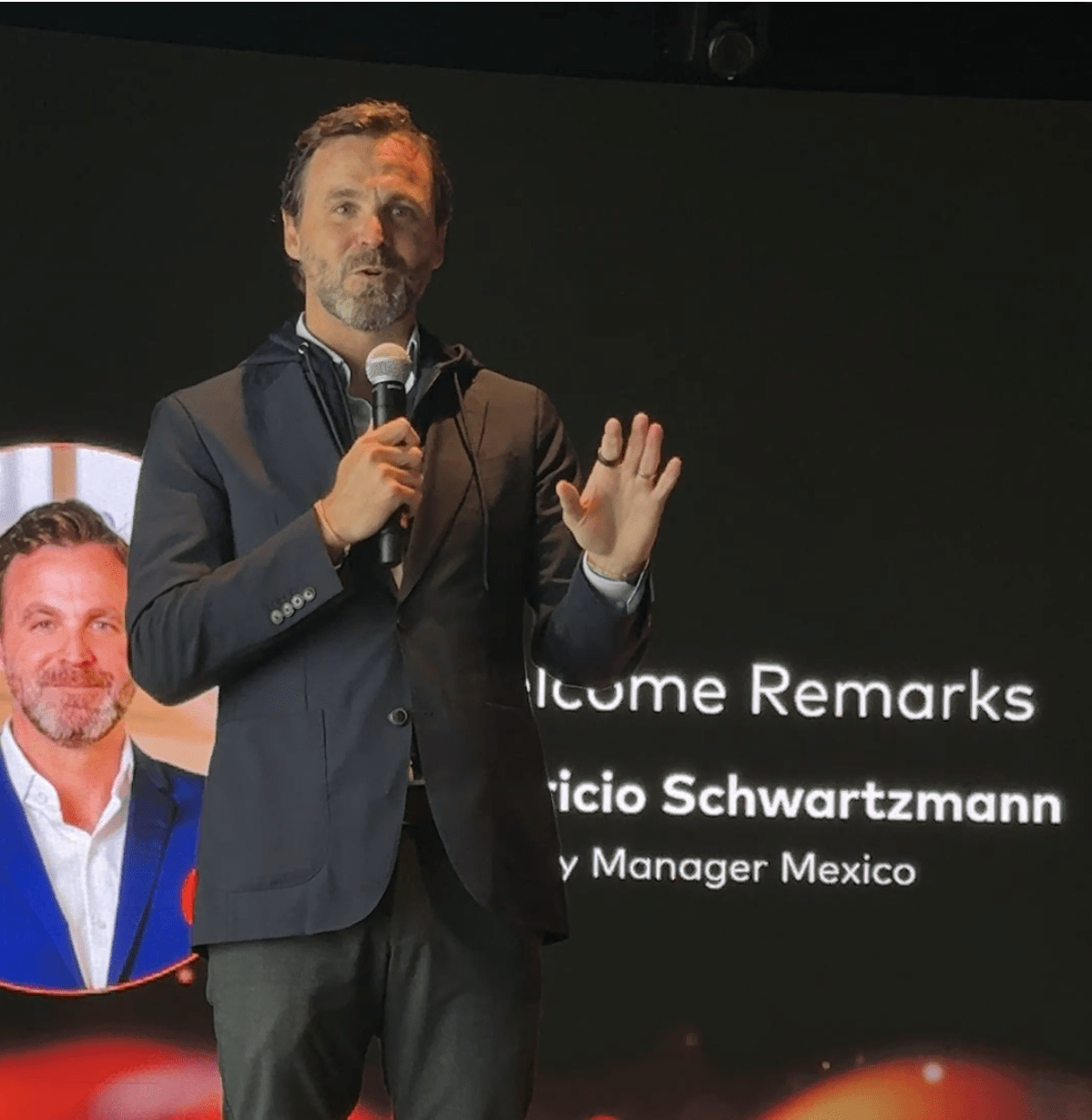 Imagen del director de Mastercard en México/Agent Pay de Mastercard
