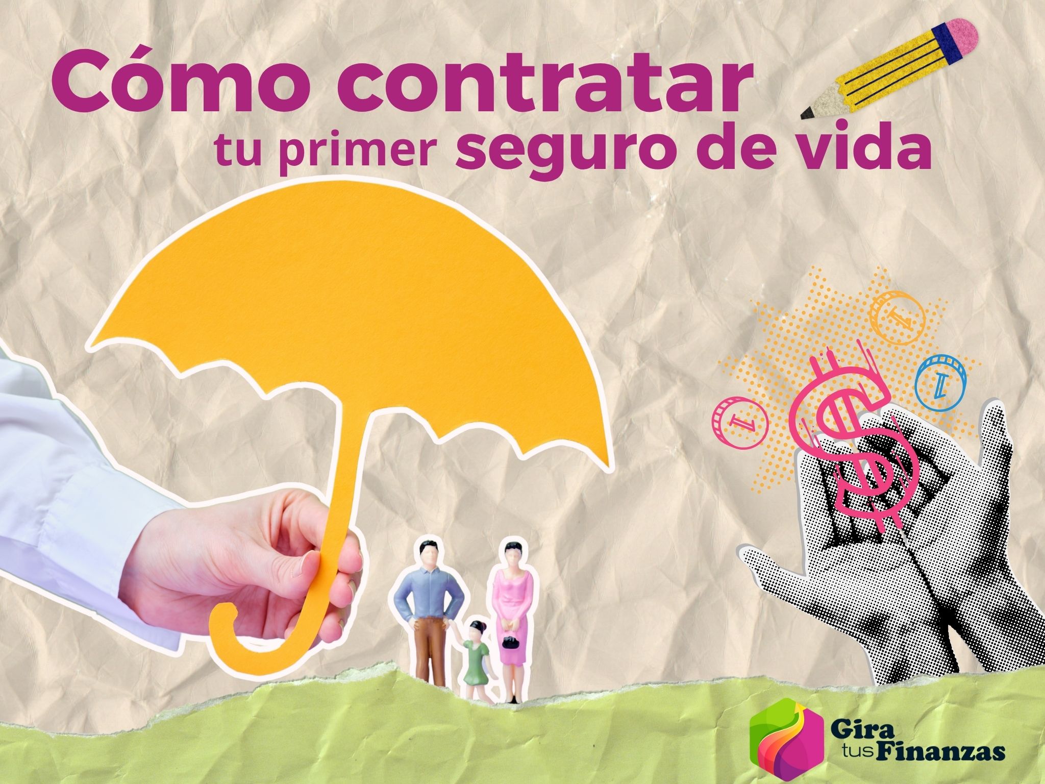 Persona revisando cómo contratar un seguro de vida para proteger a su familia