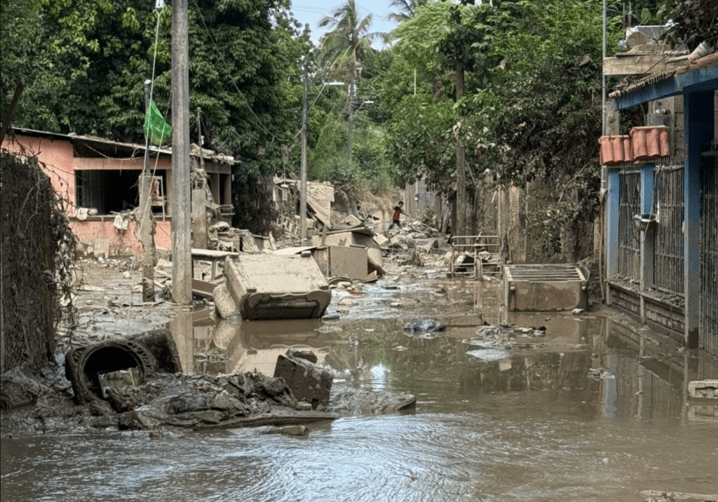 Gentera ayuda a clientes en Veracruz. Foto: de X