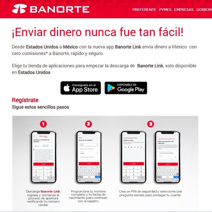 banorte link app