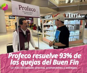 Imagen de persona atendiendo quejas del Buen Fin