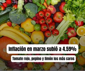 La inflación subió a 4.59%