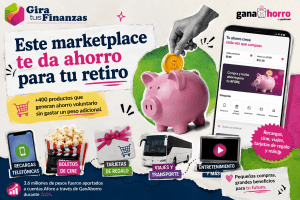GanAhorro, el marketplace que te da ahorro para el retiro